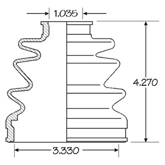 EMPI® - CV Joint Boot Kit