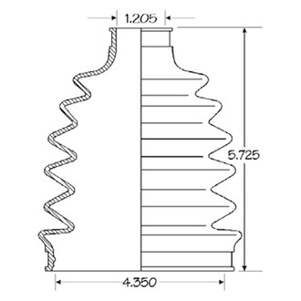 EMPI® - CV Joint Boot Kit