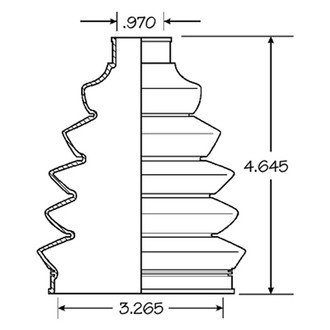 EMPI® - CV Joint Boot Kit