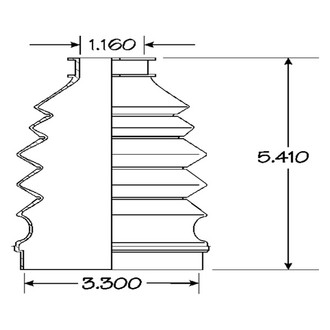 EMPI® - CV Joint Boot Kit