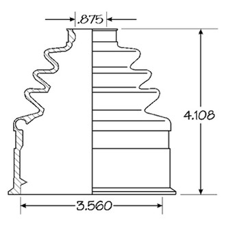 EMPI® - CV Joint Boot Kit