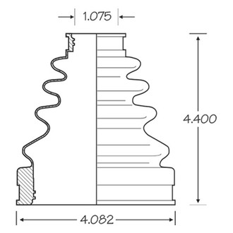 EMPI® - CV Joint Boot Kit
