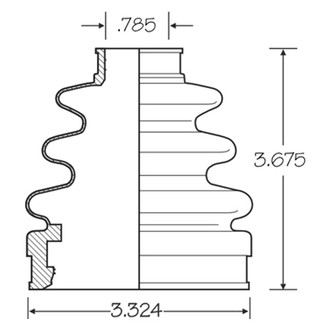 EMPI® - CV Joint Boot Kit