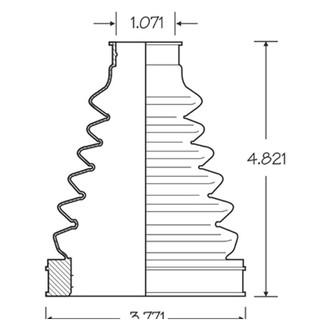 EMPI® - CV Joint Boot Kit