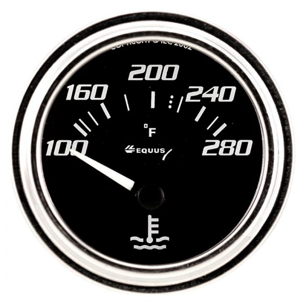 Equus® - 7000 Series 2" Electrical Water Temperature Gauge, 100-280 F