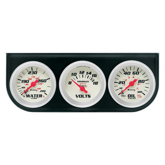 Equus® - 8000 Series Gauge Kits (Water Temp/Volt/Oil Pressure)