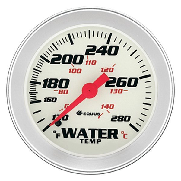 Equus® - 8000 Series 2" Mechanical Water Temperature Gauge, 130-280 F