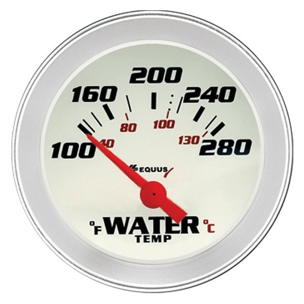 Equus® - 8000 Series 2" Electrical Water Temperature Gauge, 100-280 F