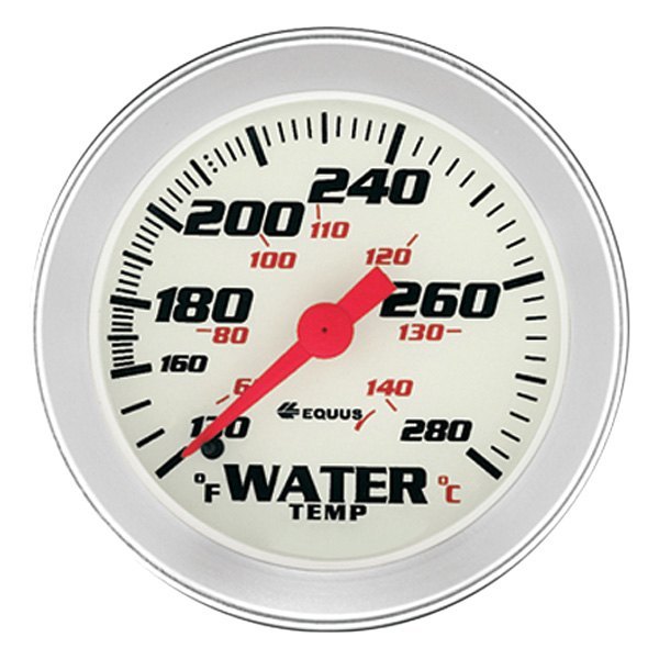 Equus® - 8000 Series 2-5/8" Mechanical Water Temperature Gauge, 130-280 F