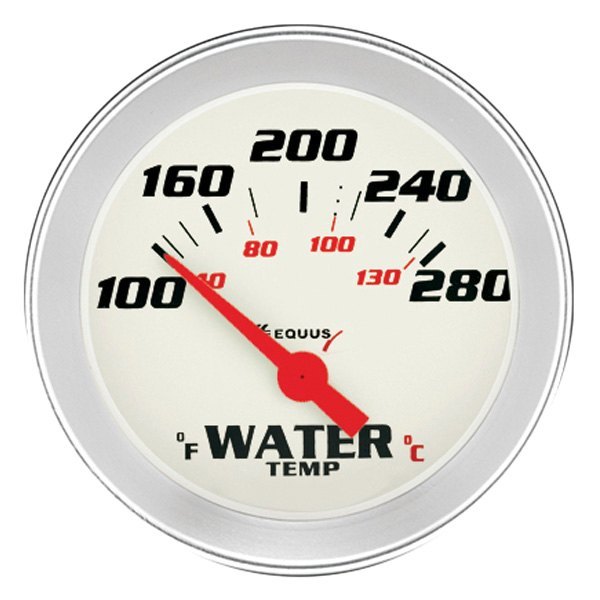Equus® - 8000 Series 2-5/8" Electrical Water Temperature Gauge, 100-280 F