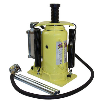 ESCO® - Yellow Jackit™ 20 t 10.3" to 19.2" Air/Hydraulic Bottle Jack