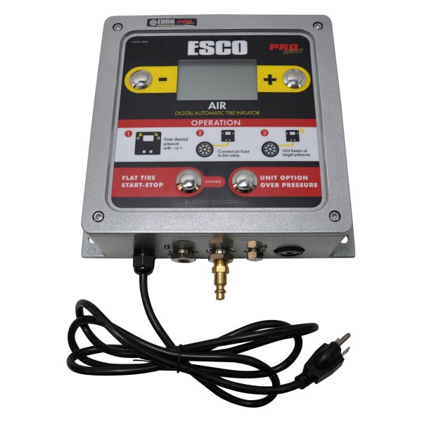 ESCO® - 0 to 145 psi Wall Mounted Digital Tire Inflator