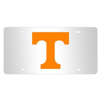 Eurosport Daytona® - NCAA Polished License Plate with Tennessee