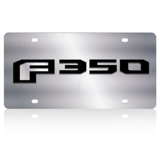 Eurosport Daytona® - Ford Motor Company License Plate with Style 2 F-350 Badge Logo