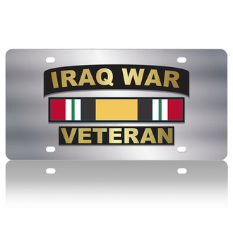 Eurosport Daytona® - LSN License Plate with Iraq War Veteran Logo
