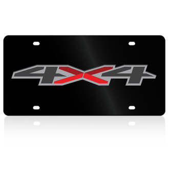 Eurosport Daytona® - GM License Plate with Chevrolet 4X4 New Logo