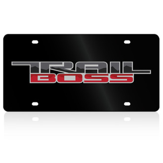 Eurosport Daytona® - GM License Plate with Trail Boss Logo