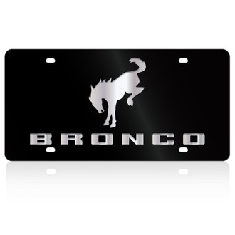 Eurosport Daytona® - License Plate with Bronco Logo and Word