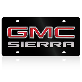 Eurosport Daytona® - GM License Plate with Style 2 GMC Sierra New Logo