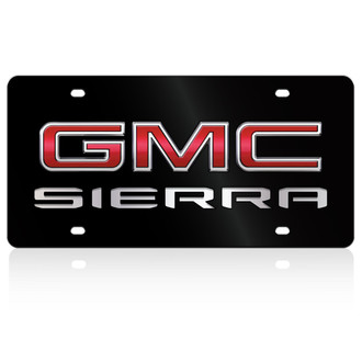 Eurosport Daytona® - GM License Plate with Style 3 GMC Sierra New Logo