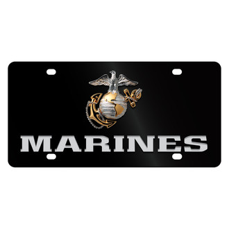 Eurosport Daytona® - LSN License Plate with Military Service Insignia Logo