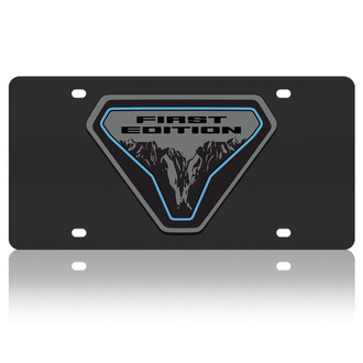 Eurosport Daytona® - Black License Plate with First Edition Badge