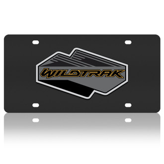 Eurosport Daytona® - Black License Plate with Wildtrak Badge