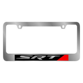 Eurosport Daytona® - MOPAR 2-Hole License Plate Frame with Mopar SRT Logo