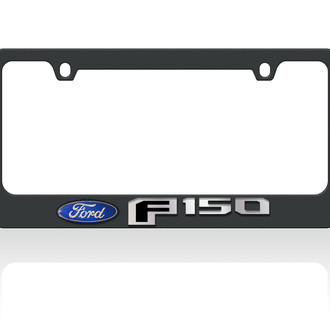 Eurosport Daytona® - Ford Motor Company 2-Hole License Plate Frame with F-150 New Logo and Ford Emblem