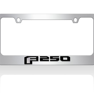 Eurosport Daytona® - Ford Motor Company 2-Hole License Plate Frame with F-250 New Logo