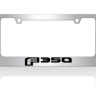 Eurosport Daytona® - Ford Motor Company 2-Hole License Plate Frame with F-350 New Logo