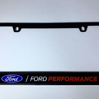 Eurosport Daytona® - Ford Motor Company 2-Hole License Plate Frame with Ford Performance Logo