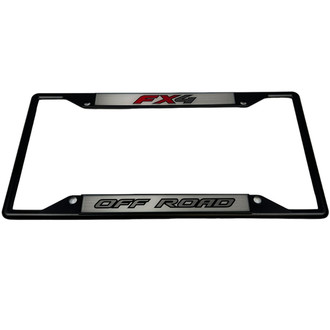 Eurosport Daytona® - Ford Motor Company 4-Hole Black License Plate Frame with Off Road Logo