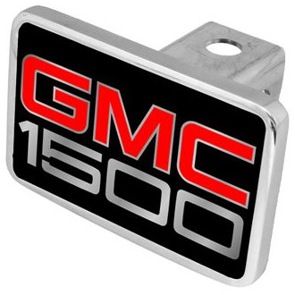 Eurosport Daytona® - Premium XL Hitch Cover with GMC 1500 Logo and Emblem for 2" Receivers