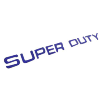 Eurosport Daytona® - "Super Duty" Blue Dash Panel Lettering