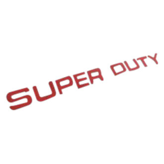 Eurosport Daytona® - "Super Duty" Red Dash Panel Lettering