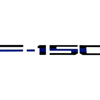 Eurosport Daytona® - "F-150" Police Support Rear Bumper Lettering