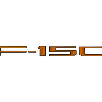Eurosport Daytona® - "F-150" Tremor Colors Rear Bumper Lettering