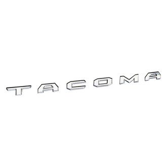 Eurosport Daytona® - "Tacoma" Ultra Chrome Tailgate Lettering