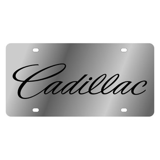 Eurosport Daytona® - GM License Plate with Script Cadillac Logo