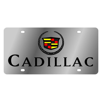 Eurosport Daytona® - GM License Plate with Cadillac Logo and Emblem