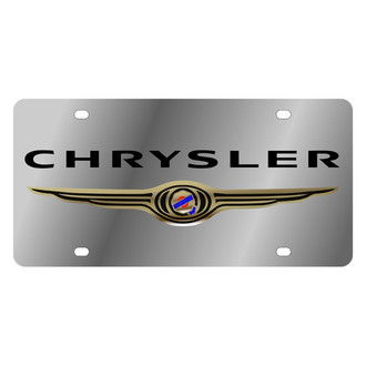 Eurosport Daytona® - MOPAR License Plate with Chrysler Logo and Emblem
