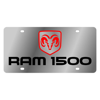 Eurosport Daytona® - MOPAR License Plate with Ram 1500 Logo and Emblem
