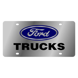Eurosport Daytona® - Ford Motor Company License Plate with Trucks Logo and Ford Emblem