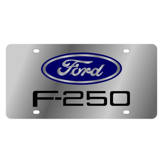 Eurosport Daytona® - Ford Motor Company License Plate with F-250 Logo and Ford Emblem