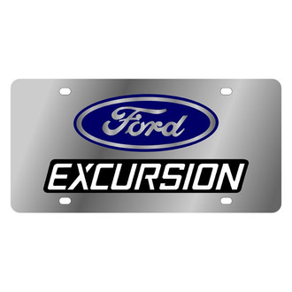 Eurosport Daytona® - Ford Motor Company License Plate with Excursion Logo and Ford Emblem