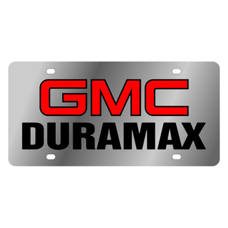 Eurosport Daytona® - GM License Plate with GMC Duramax Logo