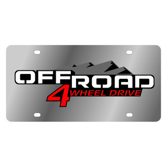 Eurosport Daytona® - GM License Plate with Off Road Logo