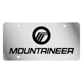 Eurosport Daytona® - Ford Motor Company License Plate with Mountaineer Logo and Mercury Emblem