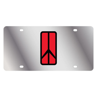 Eurosport Daytona® - GM License Plate with Oldsmobile Rocket Emblem